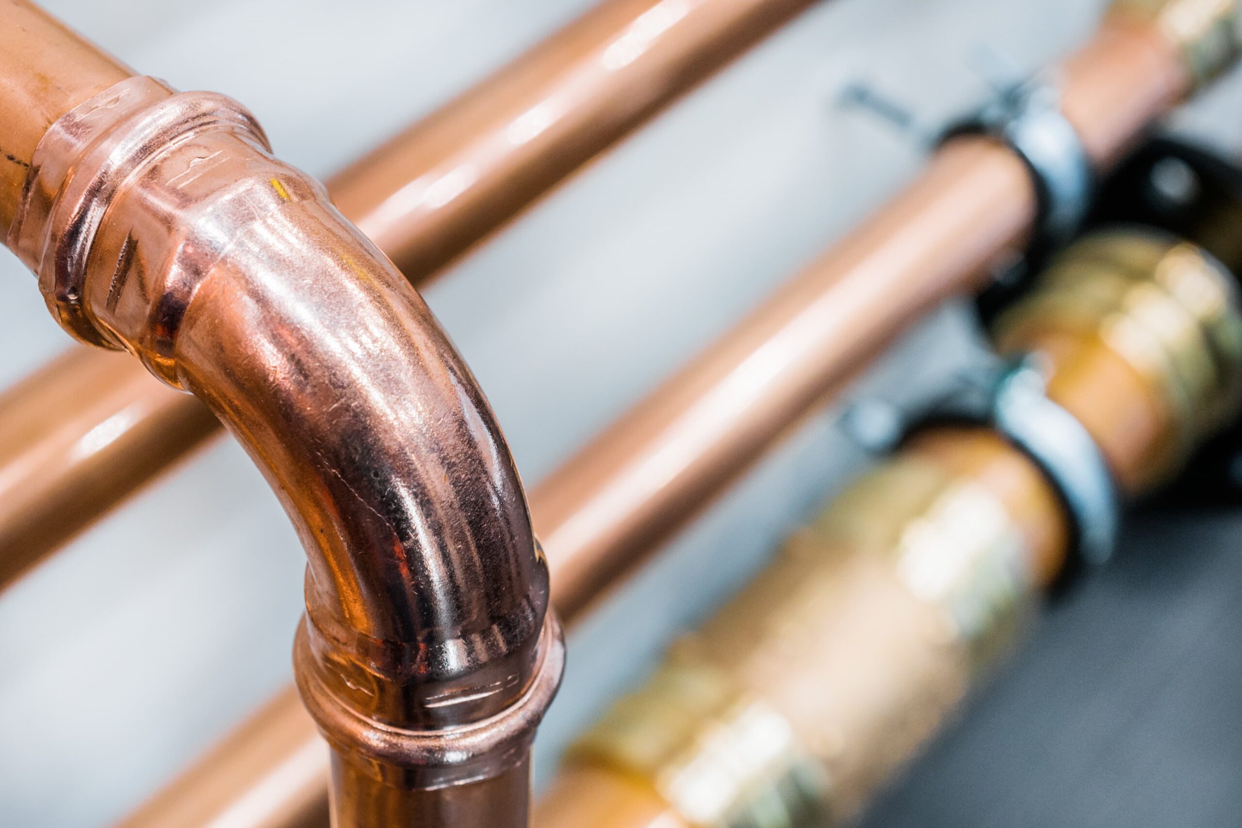 Why is copper used for water pipes